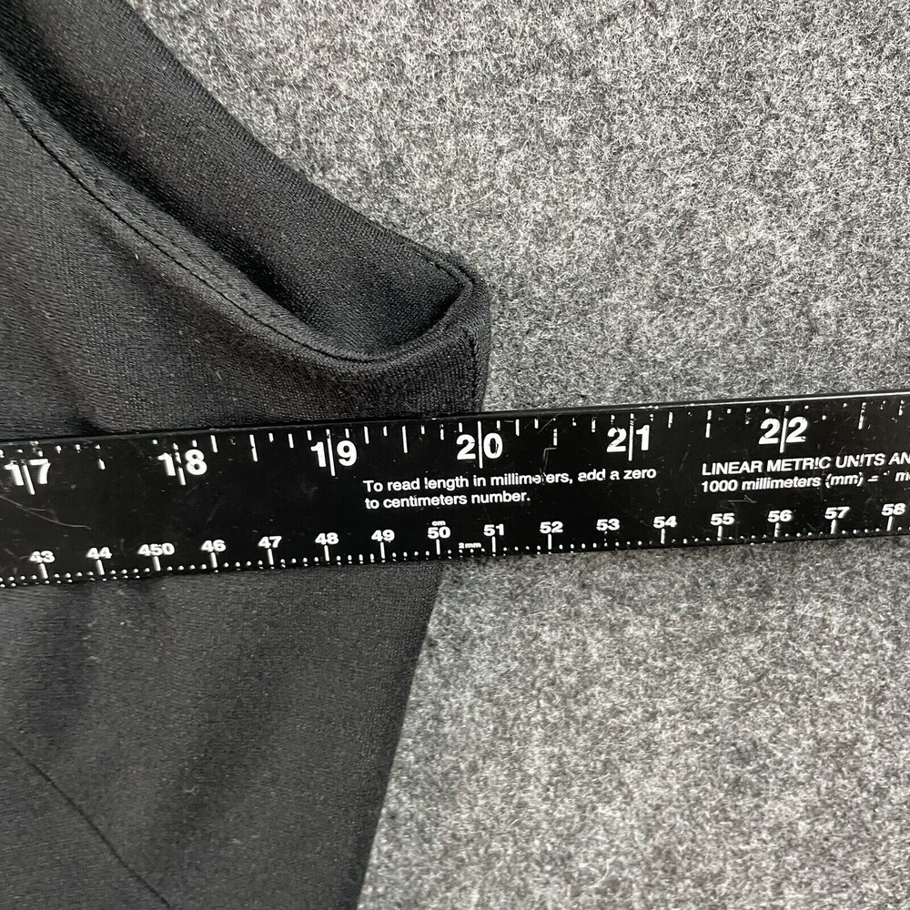 J. Mclaughlin Zip Back Scoop Neck Solid Cotton Mi… - image 5